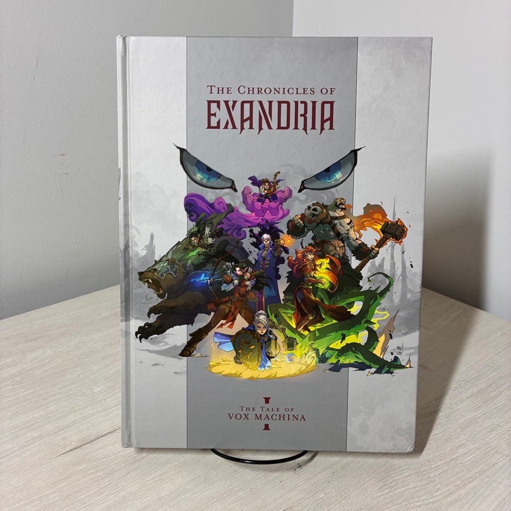 Chronicles Of Exandria Vox Machina I O'Brien Jaffe HB Fantasy Art 2017 1st Ed.